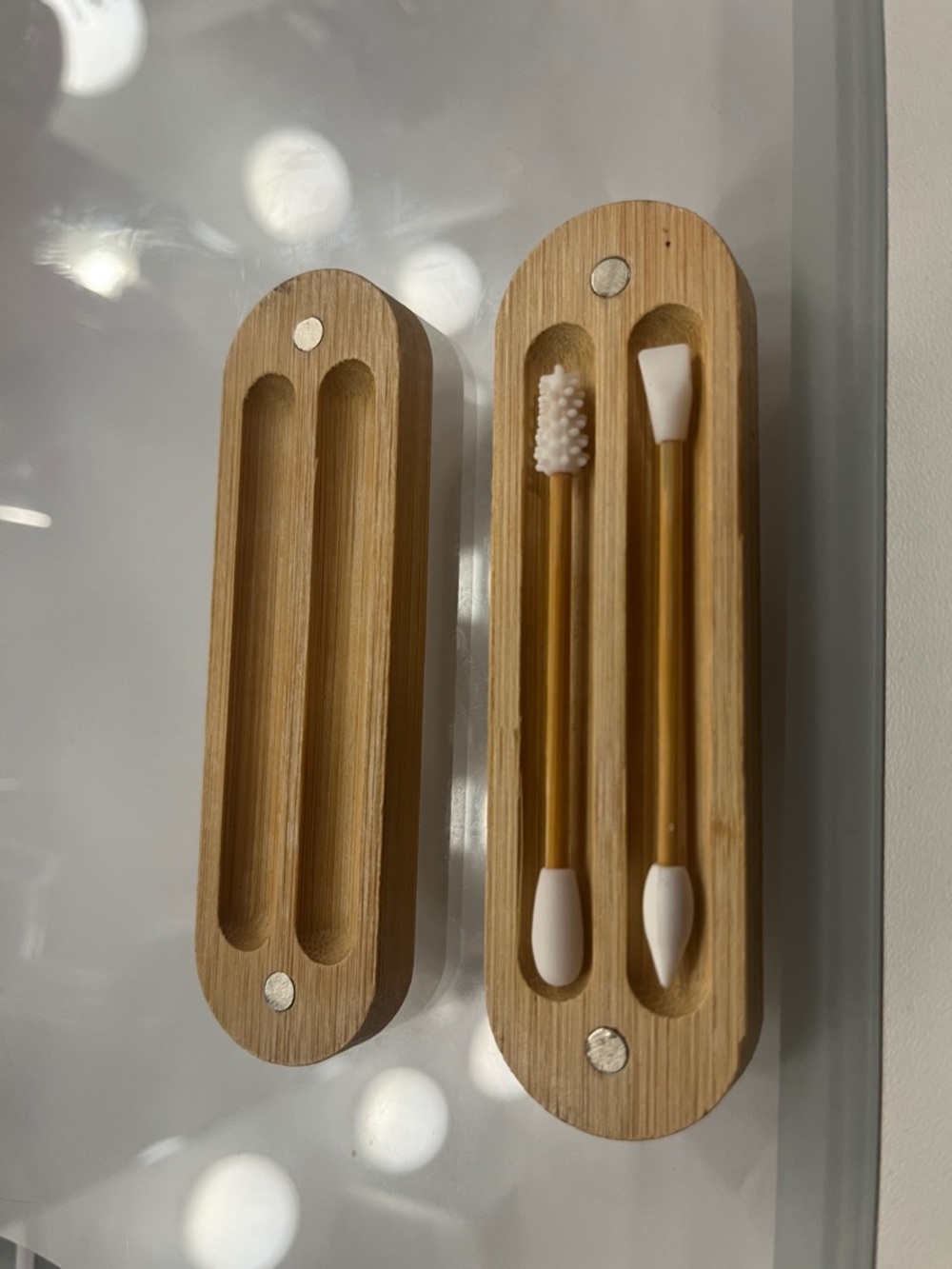 Silicon and Bamboo ear cleaners NEVER BEEN USED